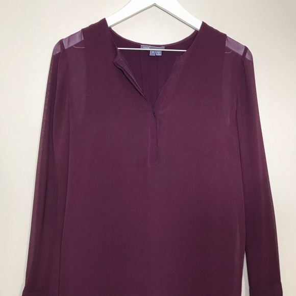 ⚡️SOLD⚡️Vince Dress Silk Long Sleeve Shirtdress - Picture 3 of 12